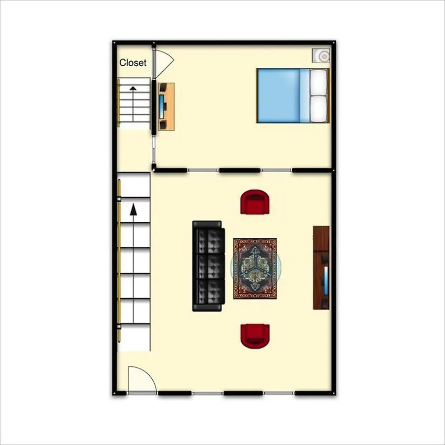 Triplex Carriage House Apartment New York